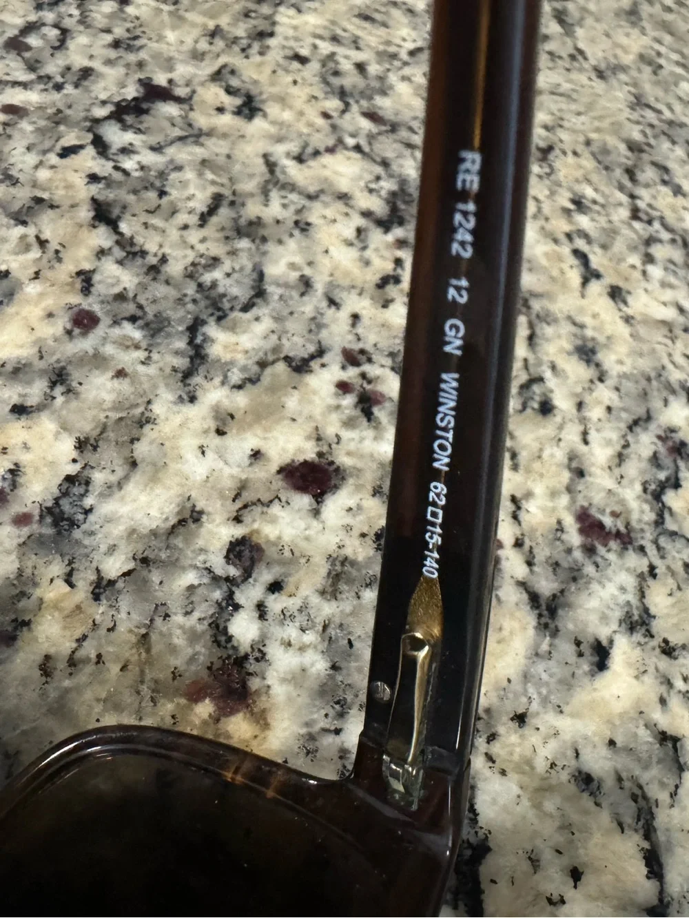 Revo Winston Sunglasses in Brown Horn